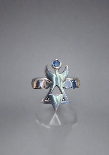 Gem Stone Lunar Ring