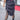Black Ruffle Long Skirt, back view showing gathered fabric and ruffled hem