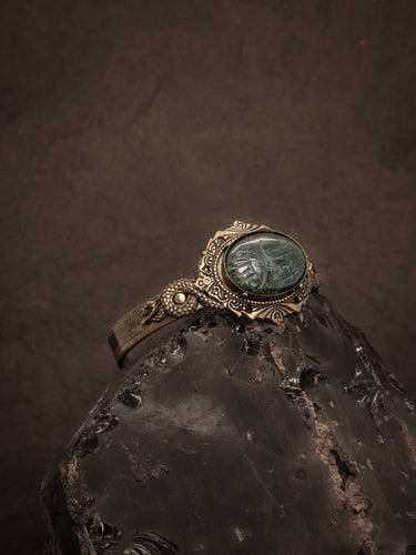 Scarab Reliquary Cuff