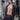 Black Runic Long Kimono, front view