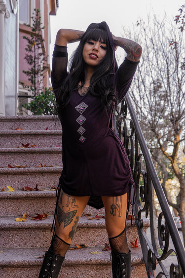 Pyramid Hoodie Top/dress