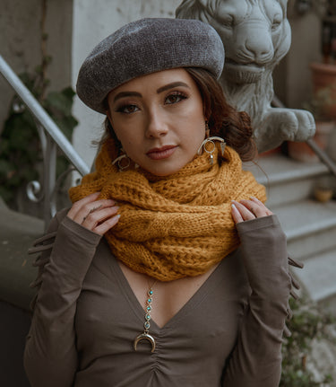 Infinity Knit Scarf