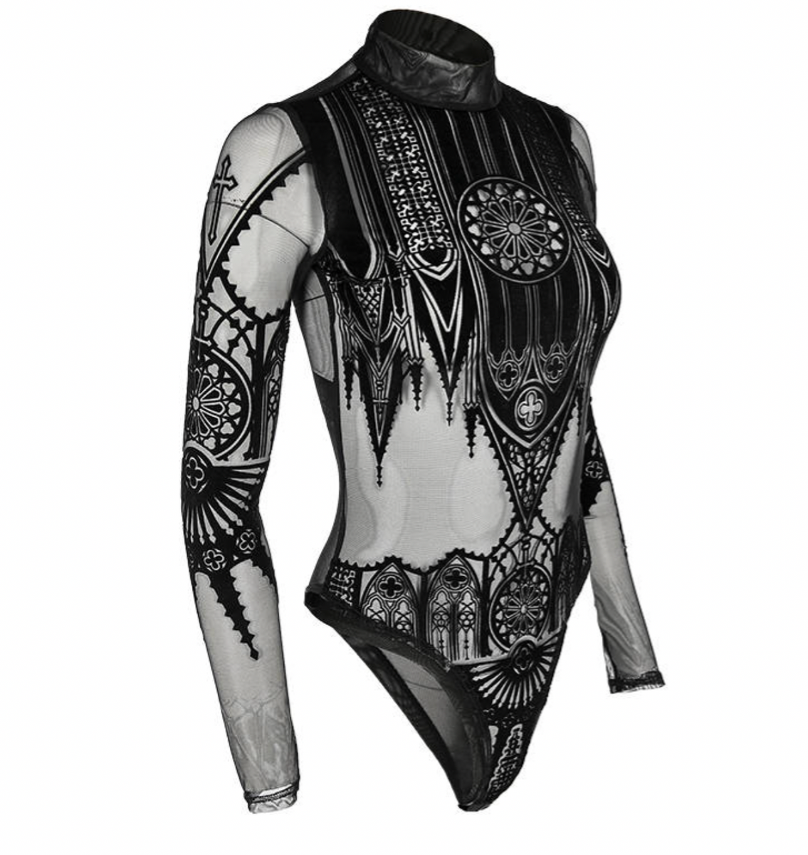 Cosmic Flow Striped Suspender Bodysuit – The Black Temple