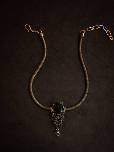 Heiro-Glam Scarab Collar