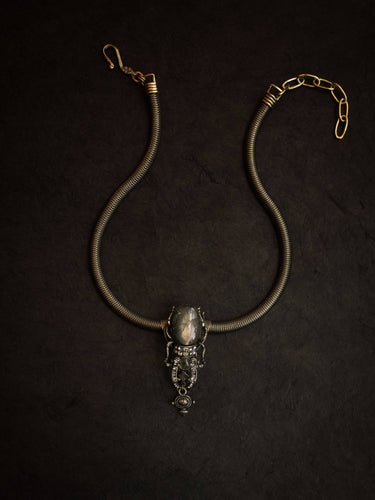 Heiro-Glam Scarab Collar