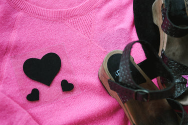 Black Heart Nipple Pasties