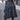 Black Runic Chinatsu Ruffle Skirt with tiered ruffles, back view