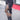 Black Ruffle Long Skirt, side view showing gathered fabric and ruffled hem