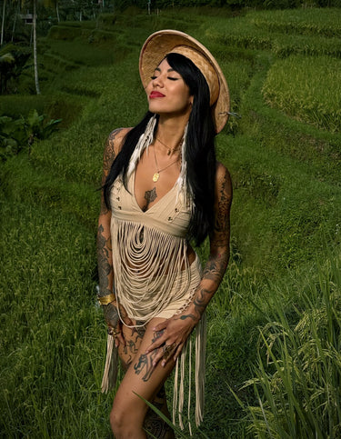 Xavi String Studs Bra