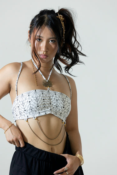 Diamond Mini Chain Bra (9 colors)