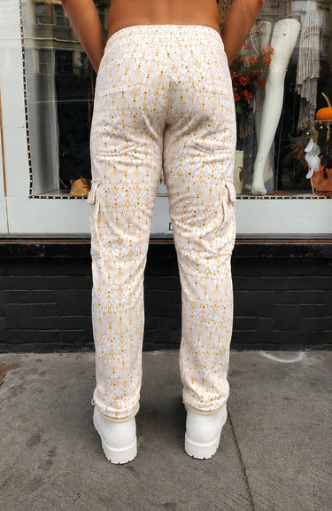 Men's Cargo pants with Nova print