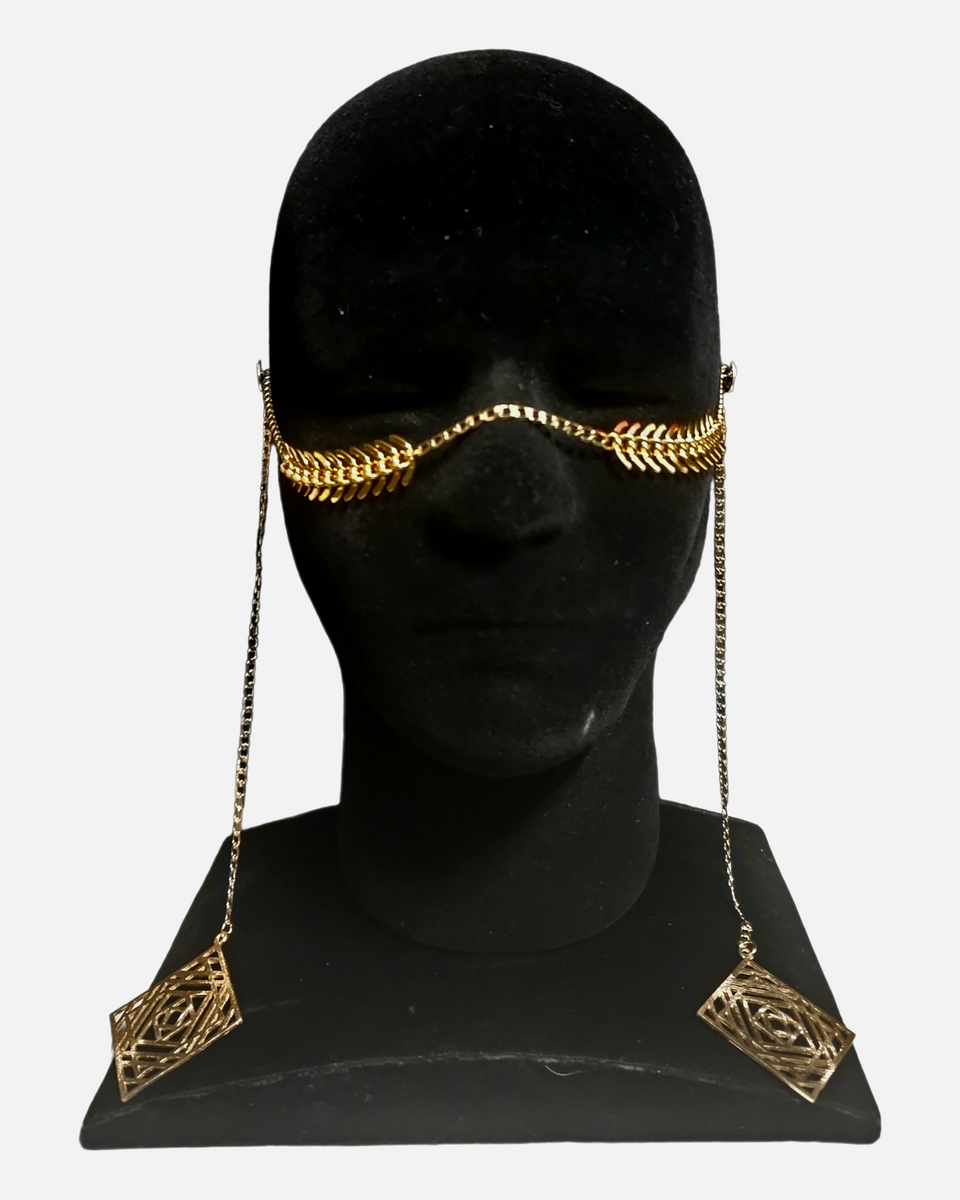 Face Chain Sign KAYO face chain, festival face chain, face jewelry, face decoration ...