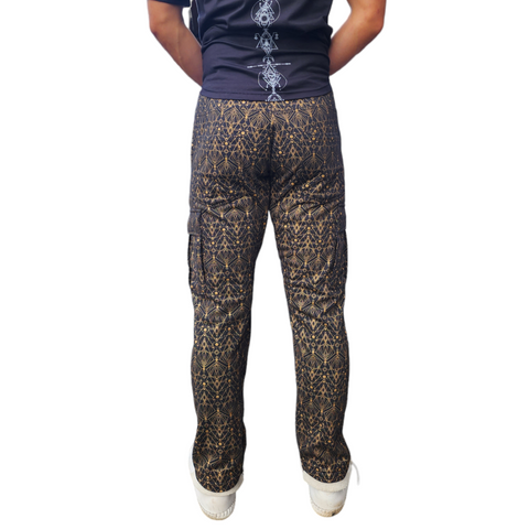 Men's Cargo pants with Nova print