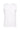 A white sleeveless crewneck tank top with a subtle textured pattern, shown against a plain white background.