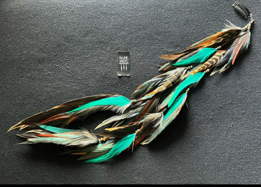 Feather Hair Clips (Long)