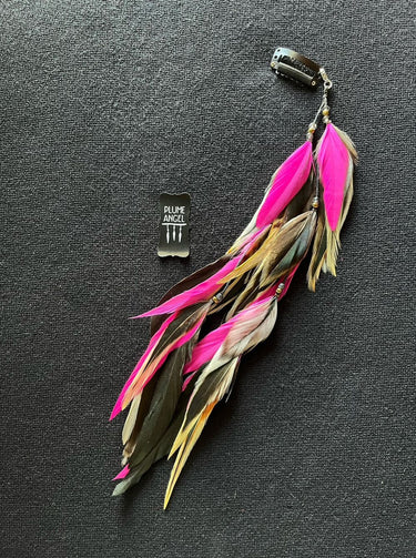 Feather Hair Clips (Short)