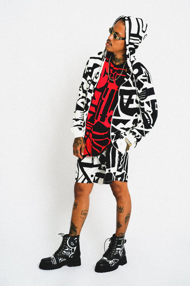 Zip Up French Terry Hoodie