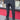 Runic Cargo Pants in black, front view on model
