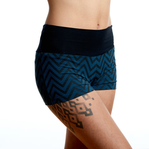 Chevron Booty Shorts