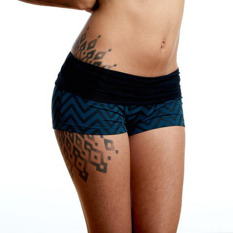 Chevron Booty Shorts