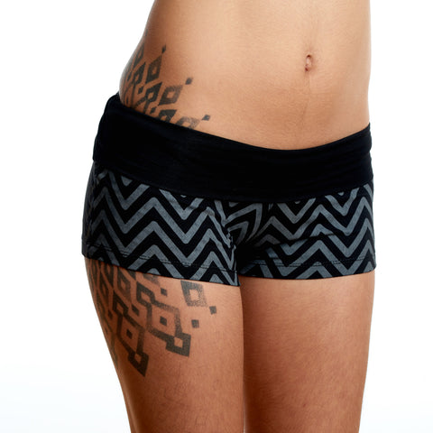 Chevron Booty Shorts