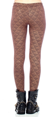 Pyramid Print Full Length Legging