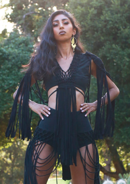 Amaterasu Fringe Top