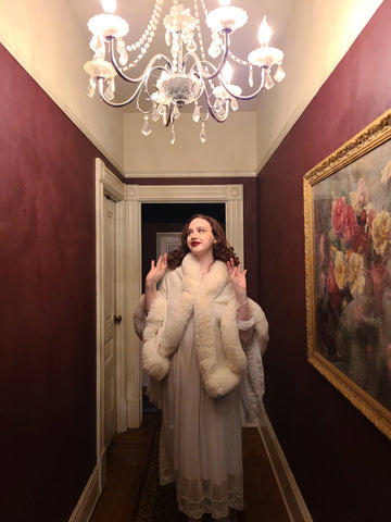 Princess winter cape
