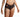 Tia Chevron Print Bikini shorts