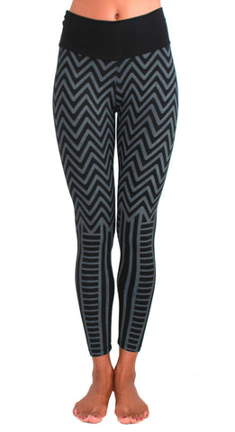 Chevron High Waisted Legging