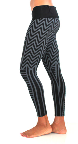 Chevron High Waisted Legging