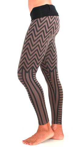 Chevron High Waisted Legging