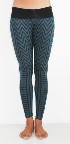 Chevron High Waisted Legging
