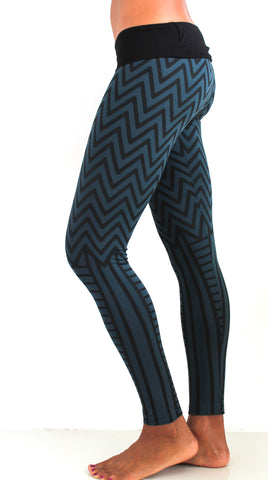 Chevron High Waisted Legging
