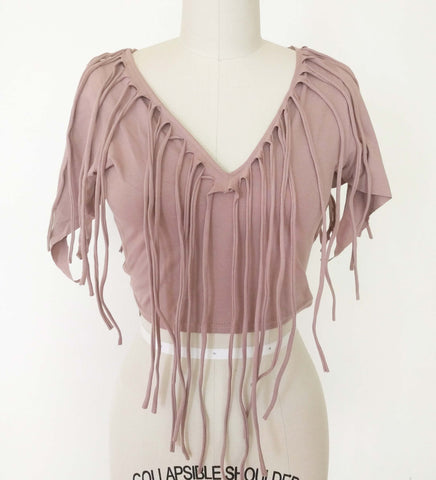 Fringy Crazy Top