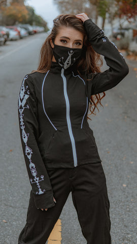 Demi Lunar print Sports Jacket