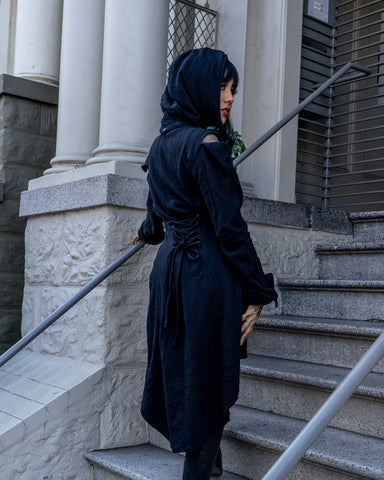 Hooded Lexis Trench coat