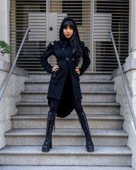 Hooded Lexis Trench coat