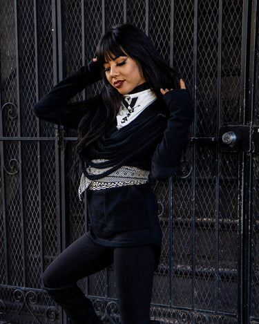 Last one! String Pull Over Boat neck sweater