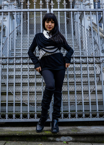 String Pull Over Boat neck