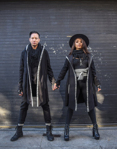 Unisex Long Cardigan Men's and Women's