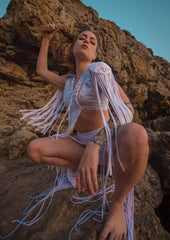Boho Fringe Vest