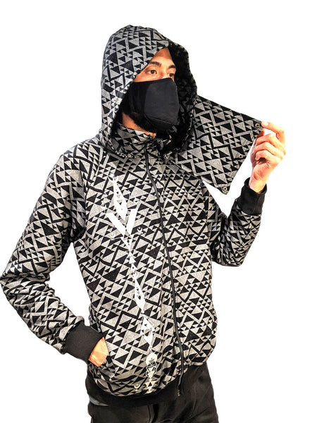 Unisex Triangle Demi Lunar Oversize hoodie