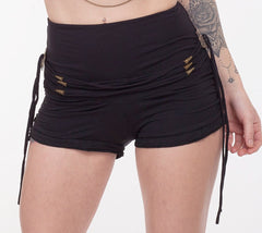 Diamond High Waist Shorts