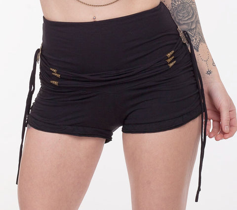 Diamond High Waist Shorts