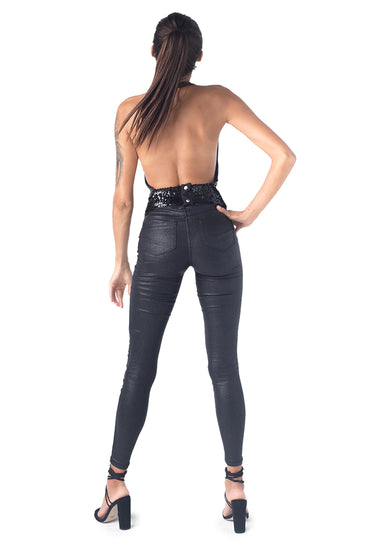 Disco Ball Halter Top