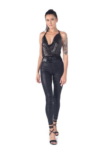 Disco Ball Halter Top