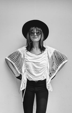 Slash Kimono Top