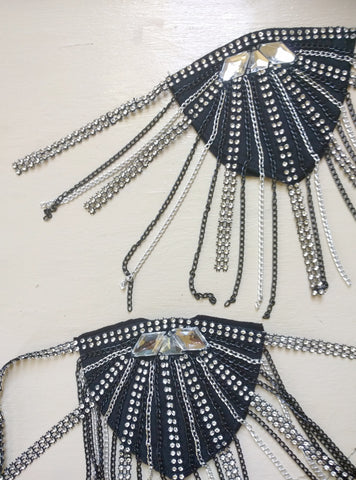 Sparkle Epaulette top