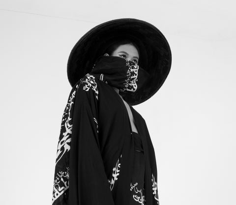 DYSTOPIA square scarf